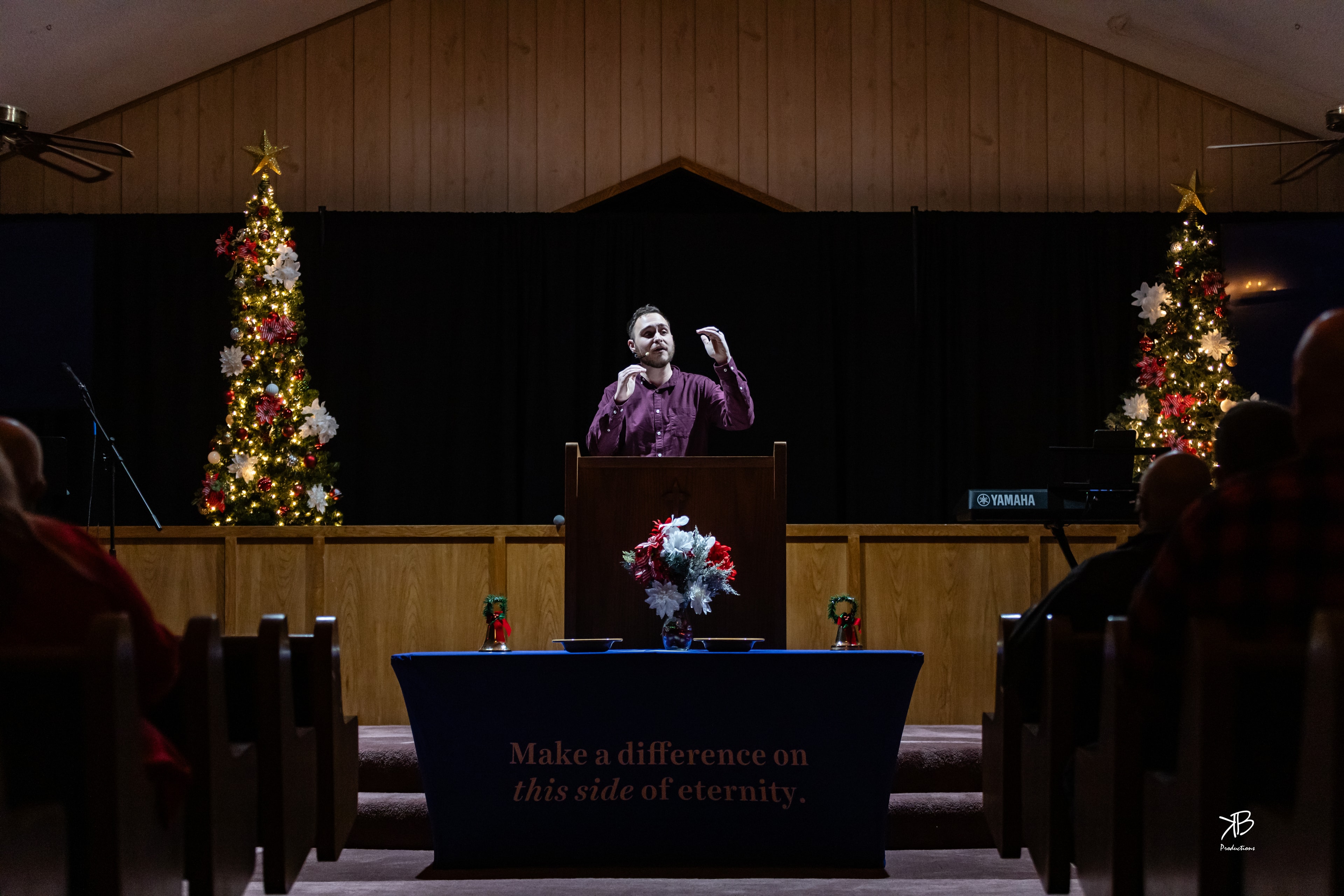 Pastor preaching at Ascent Church